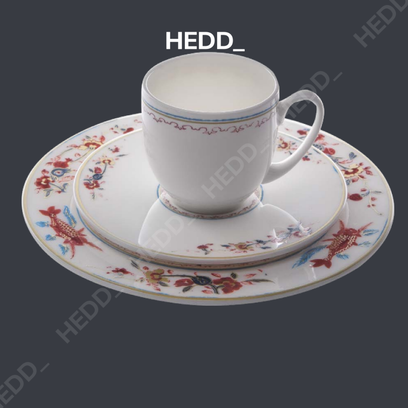 Блюдце Chinesi Fiori Finiti